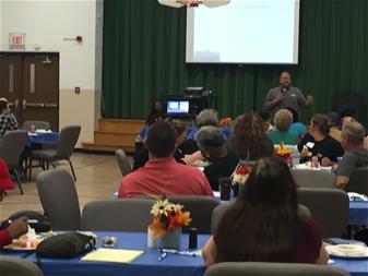 Landlord dinner and discussion graphic